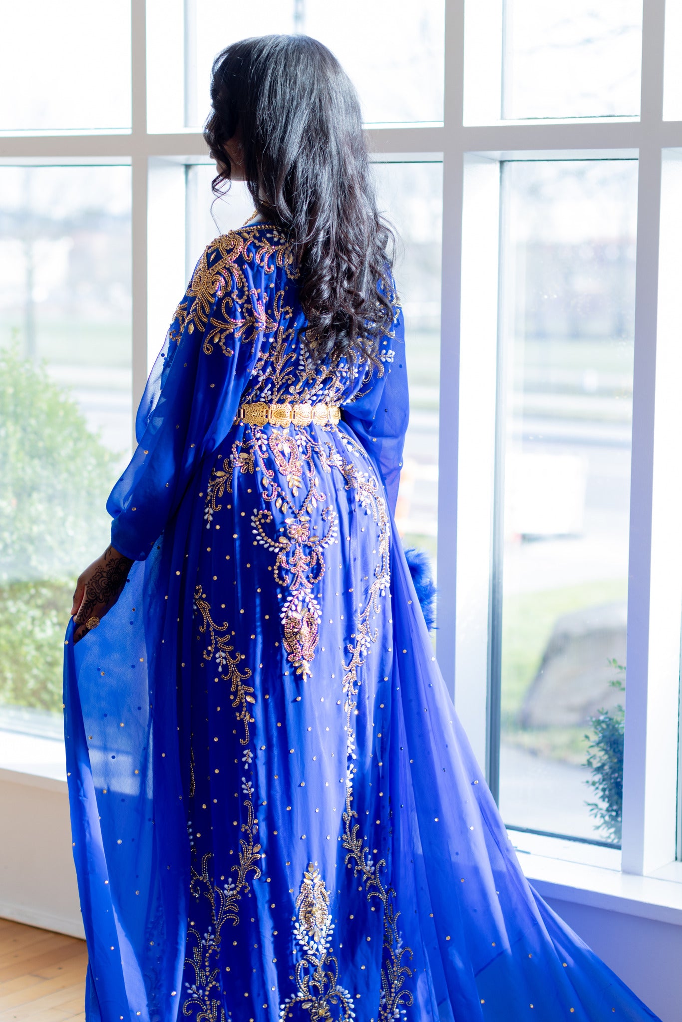Arliyo Bridal Dirac, Royal Blue (Riyo Collection)