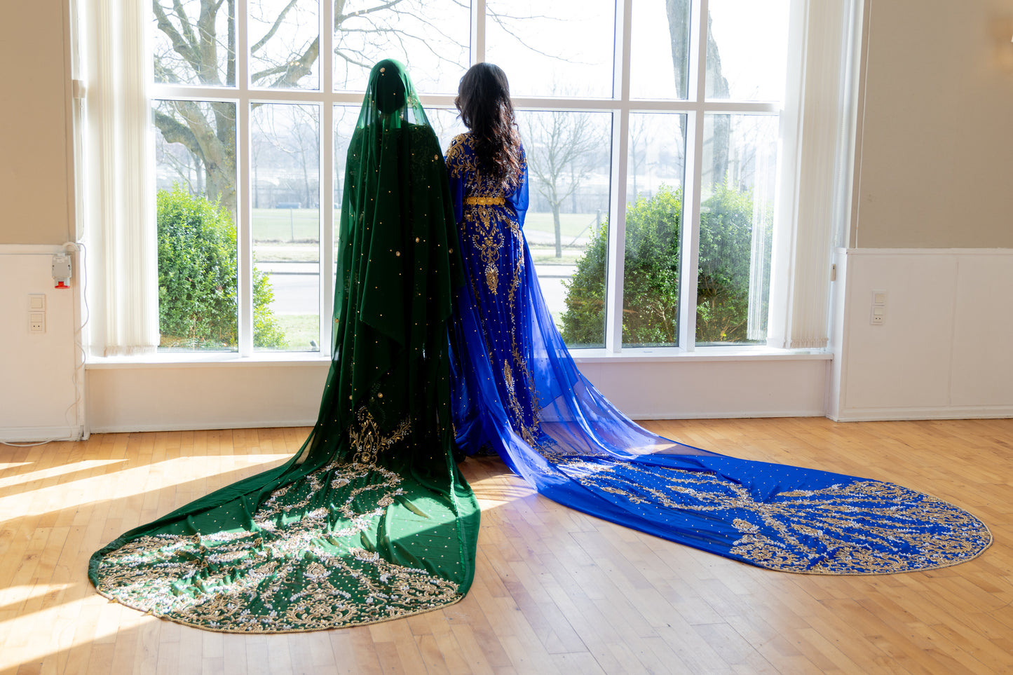 Arliyo Bridal Dirac, Emerald green (Riyo Collection)