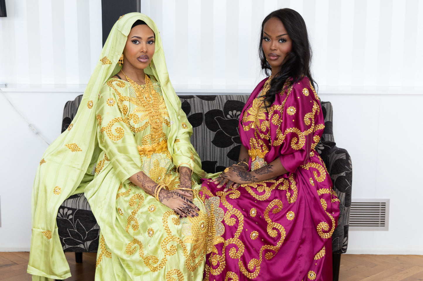 Amira Bridal Dirac, Mint Green (Riyo Collection)