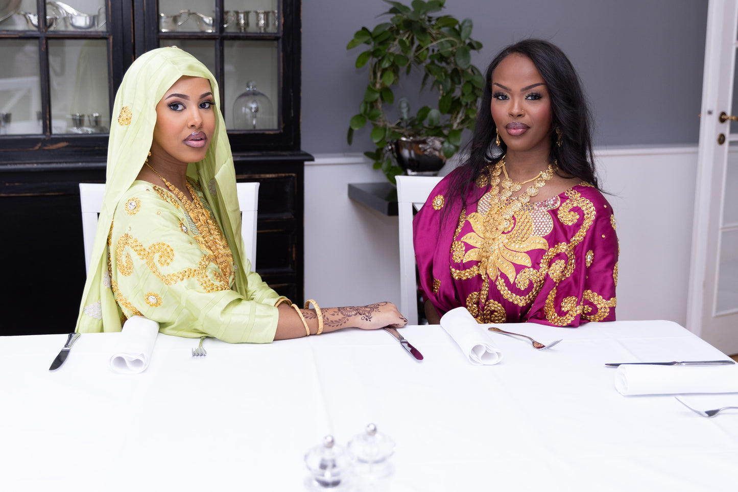 Amira Bridal Dirac, Purple (Riyo Collection)