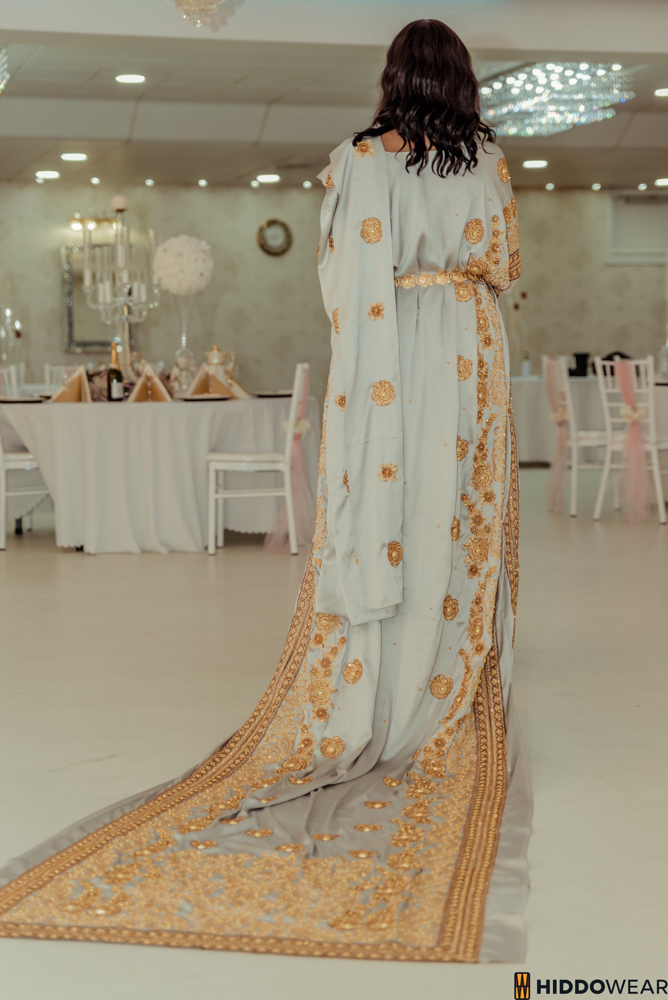 Iftin Bridal Dirac, Silver grey