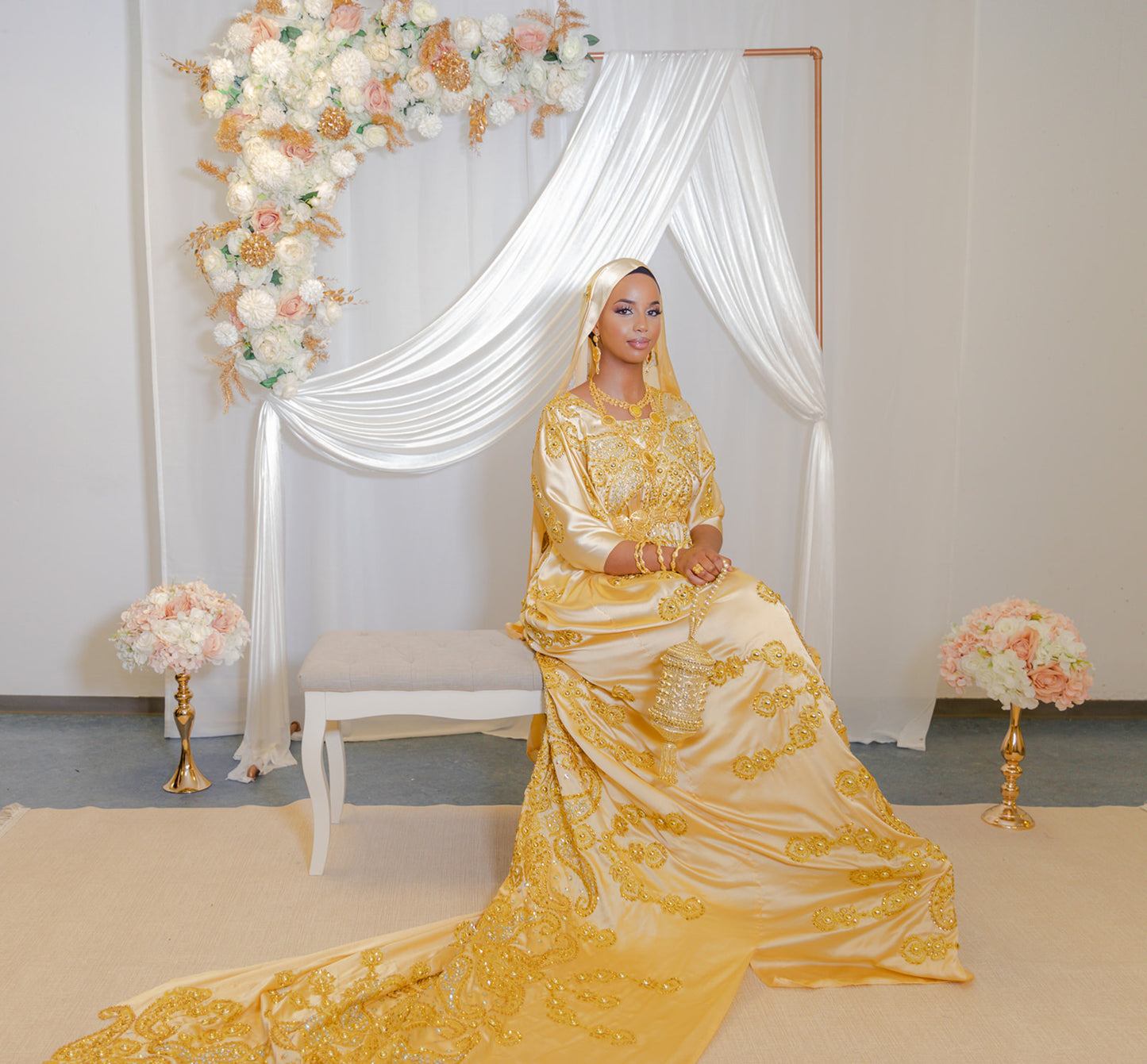 Marwa Bridal Dirac, Gold