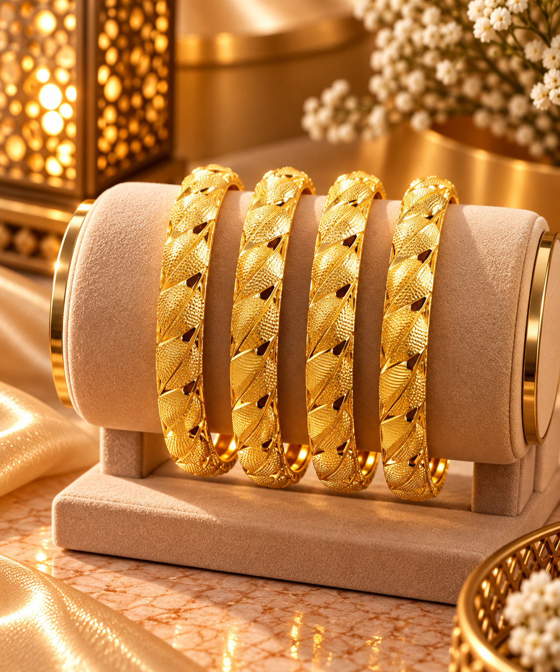 Malika Gold Bracelet