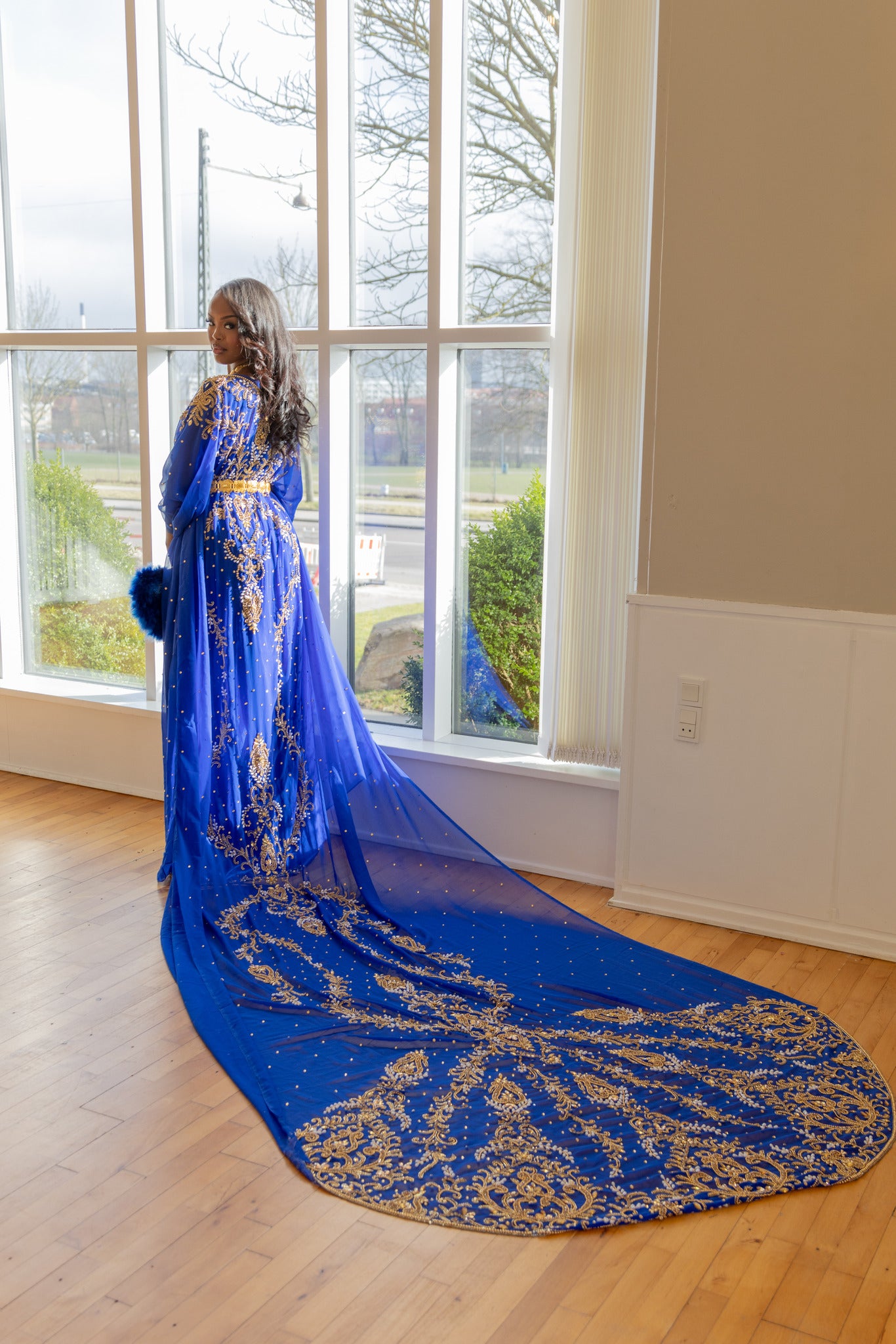 Bridesmaid Dresses Blue Gold Wedding Dress Gold And Blue