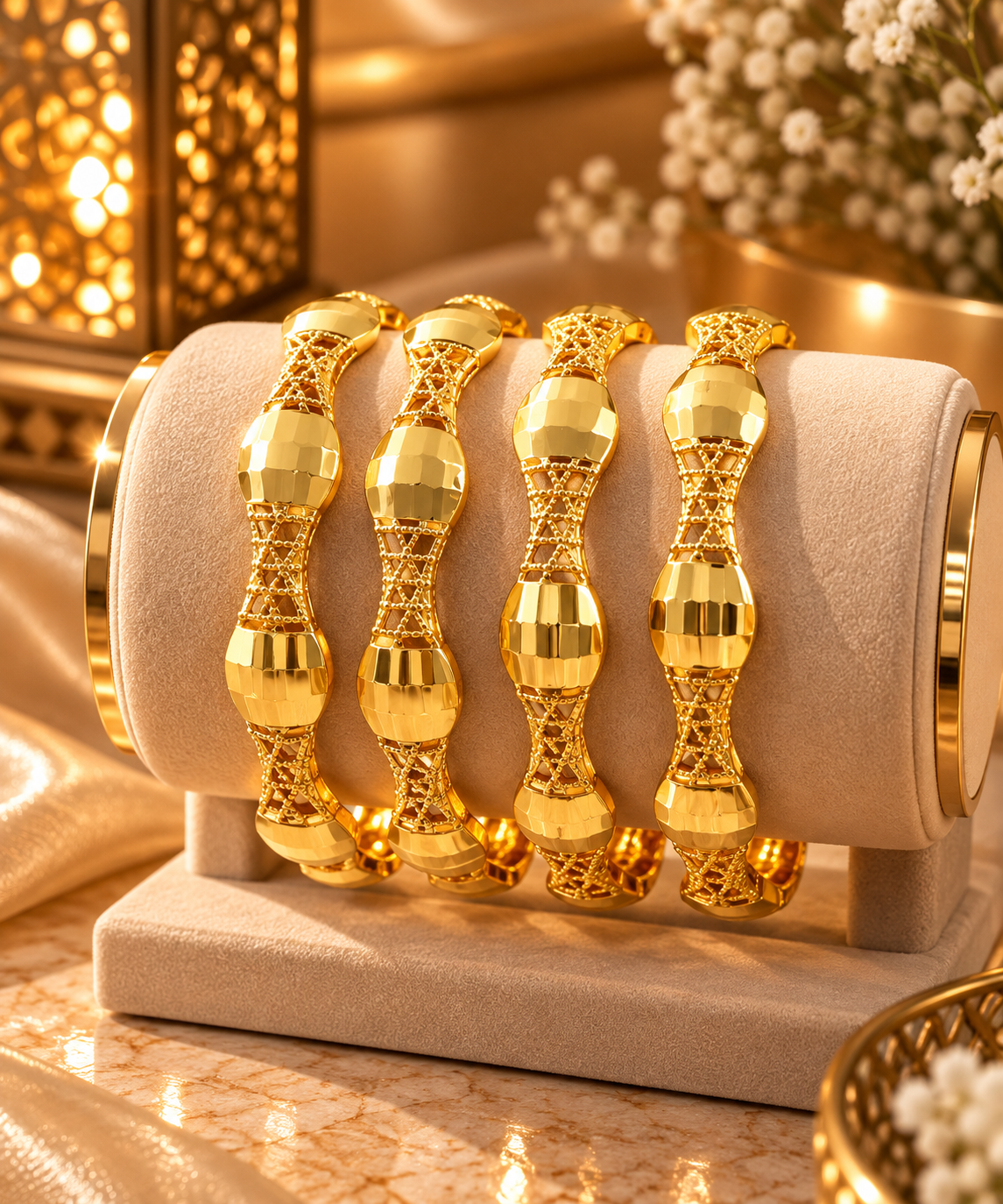 Yasmin gold bracelet